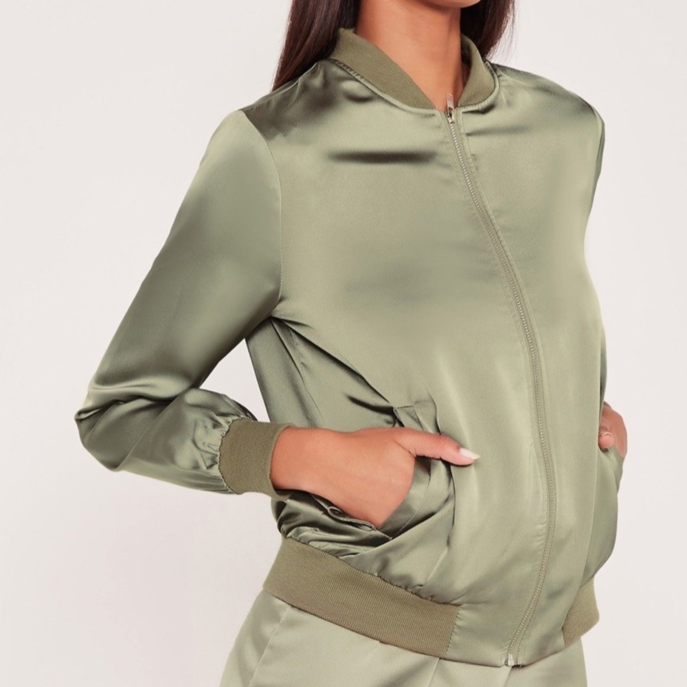 Missguided Carlibybel Bomber Jacket